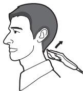 PANASONIC ER-GC20 - Die Nackenlinie nacharbeiten - 1