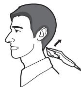 PANASONIC ER-GC20 - Finitions au niveau de la nuque - 1