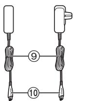 PANASONIC ER-GC20 - Oznaczenia częsci - 2