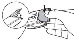 PANASONIC ER-GC20 - Remounting the blade - 1