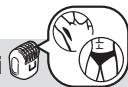 PANASONIC ER-GY10 - Come accoriare i peli della zona ascelle/bikini - 1