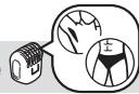 PANASONIC ER-GY10 - Schneiden des Haars an den Achseln/Bikinizone - 1