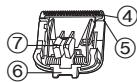 PANASONIC ER-GY10 - Identification des pieces - 2