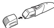PANASONIC ER-GY10 - Come accoriare i peli della zona ascelle/bikini - 2