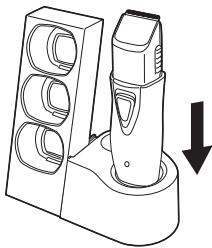PANASONIC ER-GY10 - Rangement et chargement de la tondeuse - 1