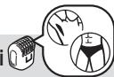 PANASONIC ER-GY10 - Przycinanie wlosów pod pachami/w obszarze bikini - 1