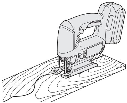 PANASONIC EY-4550 - Cutting along marked lines - 2