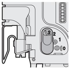 PANASONIC EY-4550 - Adjusting the orbital stroke mode - 1