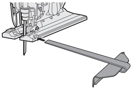 PANASONIC EY-4550 - Anbringen des Parallelanschlags - 1
