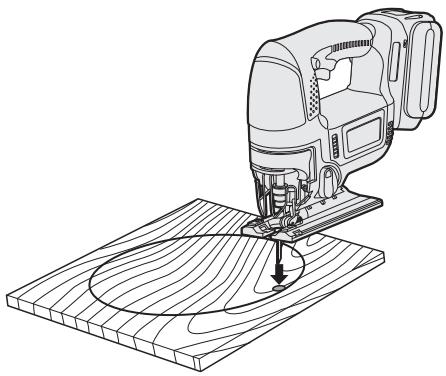 PANASONIC EY-4550 - Plunge cutting - 1