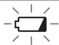 PANASONIC EY-4550 - Spia avvertenza batteria prossima all'esaurimento - 3