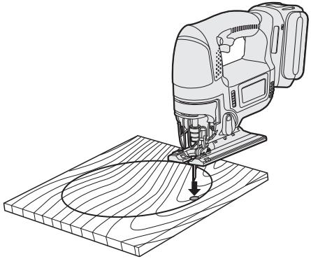 PANASONIC EY-4550 - Schneiden entlang von Markierungslinien - 3