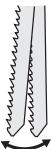 PANASONIC EY-4550 - Adjusting the orbital stroke mode - 2