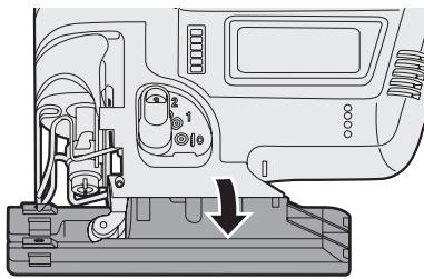 PANASONIC EY-4550 - Afstellen van de voetplaat - 2