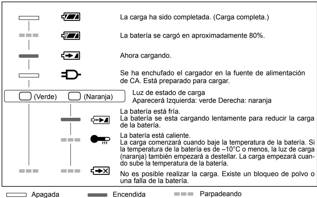 PANASONIC EY-7420 - INDICACIÓN DE LA LÁMPARA - 1