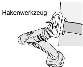 PANASONIC EY-7420 - Verwendung des Hakenrings - 2