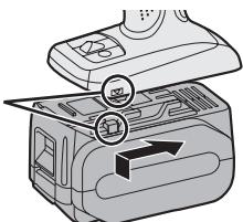 PANASONIC EY-7442 - Anbringen oder Abnehmendes Akkus - 1