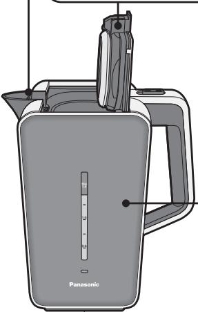 PANASONIC NC-DK1WXE - Deksel - 1