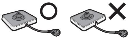 PANASONIC NC-ZK1 - Schließen Sie den Deckel, stellen Sie den Wasserkocher auf die Basisstation und stecken Sie den Netzstecker ein. - 3