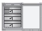 PANASONIC NR-B32FW2 - Vrieskast - 1