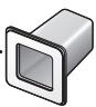 PANASONIC NR-B32FW2 - Montieren der Abstandshalter - 1