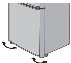 PANASONIC NR-B32FW2 - Installazione dei distanziali - 3