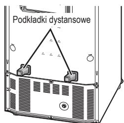 PANASONIC NR-B32FW2 - Instalacja podkliadek dystansowych - 5
