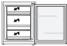PANASONIC NR-BN31AS1 - Congélateur - 1