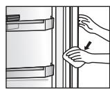 PANASONIC NR-BN31AW1 - Joint d'ouverture de porte - 1