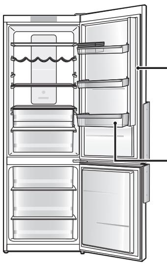 PANASONIC NR-BN31AW1 - Vrieskast - 3
