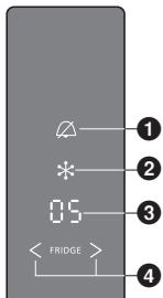 PANASONIC NR-BN31AW1 - Child safety lock - 1