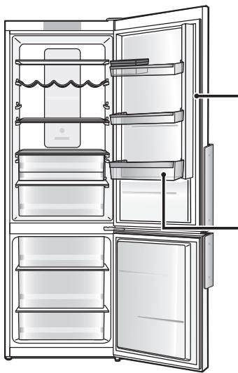 PANASONIC NR-BN31AW1 - Congélateur - 3