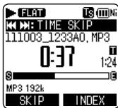 PANASONIC RR-XS400E - Press [F1 (SKIP)] during playback. - 1