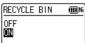 PANASONIC RR-XS410E - RECYCLE BIN - 1