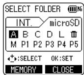 PANASONIC RR-XS410E - Press [F2 (FOLDER)]. - 4