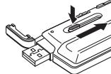PANASONIC RR-XS410E - Take out the unit's USB plug. - 2
