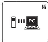 PANASONIC RR-XS410E - Screen display during connection with PC - 1