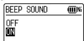 PANASONIC RR-XS410E - BEEP SOUND - 1