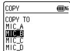 PANASONIC RR-XS410E - Copying file - 2
