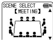 PANASONIC RR-XS420E - Changing recording scene settings - 1