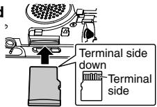 Terminal side down Terminal side