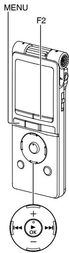 MENU F2 + OK -