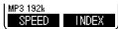 PANASONIC RR-XS420E - Changing the playback speed - 1