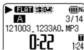 FLAT A 121003_1233A0.MP3 0:22 1:24