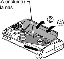 A (incluida) a nas ② ④ ③