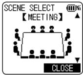 PANASONIC RR-XS420E - Selecting the recording scene - 2