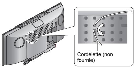 PANASONIC SC-HC38DBEG - Instructions pour le montage mural - 8