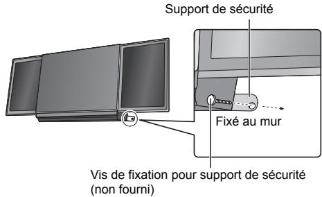 PANASONIC SC-HC38DBEG - Instructions pour le montage mural - 10