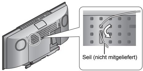 PANASONIC SC-HC38DBEG - Anleitung zur Wandmontage - 8