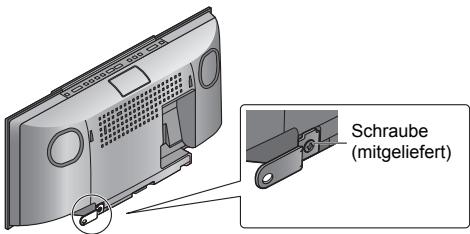 PANASONIC SC-HC38DBEG - Anleitung zur Wandmontage - 7